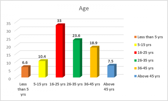 Figure 2 : Occupation