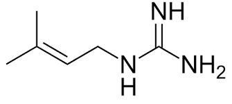 Guanidine and galagine structures are shown in fig 1. Di-guanide compounds are presented in fig 2, and Biguanide compounds have the general structure shown in fig 3. These compounds' structures are shown in fig 4.