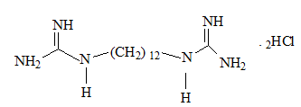 Figure 3: Biguanide derivates' general structure
