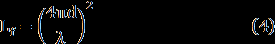 Fig. 4: Comparison of distance characteristics of the measured values in the medical field and those from the radio wave propagation model.