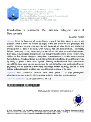 Introduction To Raksanizer : The Quantum Biological Future of Neurogenesis