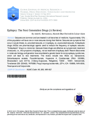 Epilepsy: The Next Generation Drugs (A Review)