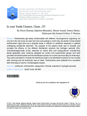 Is Your Tooth Cleaner, Cleana???