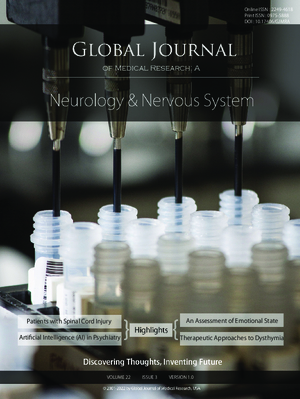GJMR-A Neurology & Nervous System: Volume 22 Issue A3