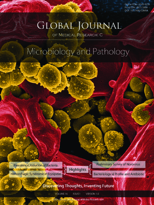 GJMR-C Microbiology and Pathology: Volume 16 Issue C1