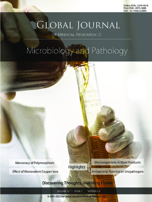 GJMR-C Microbiology and Pathology: Volume 22 Issue C1
