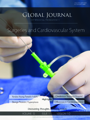 GJMR-I Surgeries and Cardiovascular System: Volume 15 Issue I1