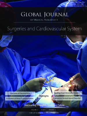 GJMR-I Surgeries and Cardiovascular System: Volume 17 Issue I1