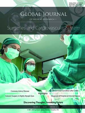 GJMR-I Surgeries and Cardiovascular System: Volume 20 Issue I4