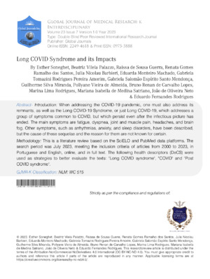 Long COVID Syndrome and its Impacts