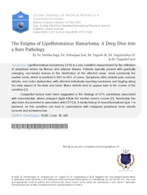 The Enigma of Lipofibromatous Hamartoma: A Deep Dive into a Rare Pathology