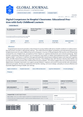 Digital Competence in Hospital Classrooms: Educational Practices with Early Childhood Learners