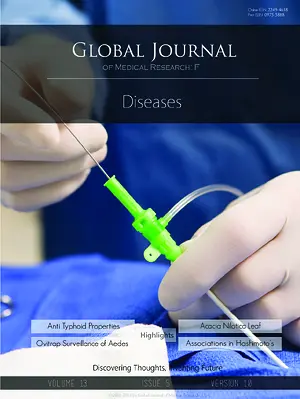 GJMR, Volume 13, Issue 8 (F5), Year 2013