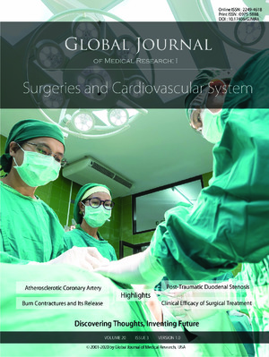 GJMR-I Surgeries and Cardiovascular System: Volume 20 Issue I3