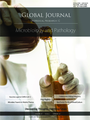 GJMR-C Microbiology & Pathology: Volume 21 Issue C2