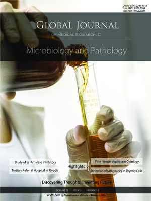 GJMR-C Microbiology & Pathology: Volume 23 Issue C2
