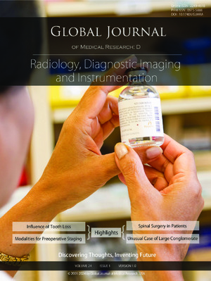 GJMR-D Radiology, Diagnostic: Volume 24 Issue D1