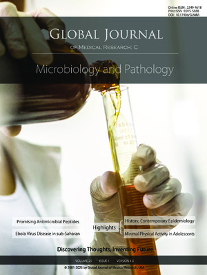 GJMR-C Microbiology & Pathology: Volume 25 Issue C1
