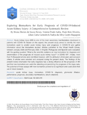 Exploring Biomarkers for Early Prognosis of COVID-19-Induced Acute Kidney Injury: A Comprehensive Systematic Review