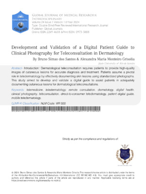 Development and Validation of a Digital Patient Guide to Clinical Photography for Teleconsultation in Dermatology