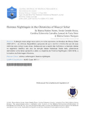 Florence Nightingale in the Chronicles of Moacyr Scliar